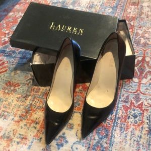 Ralph Lauren black pumps